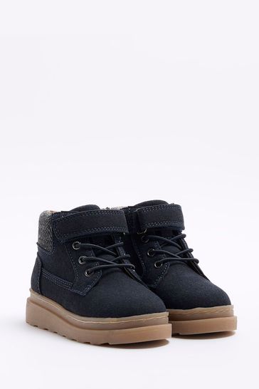 River island online blue boots