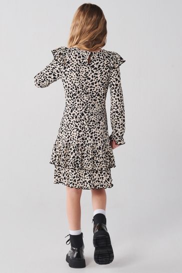 Next girls leopard sales print dress
