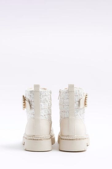 Pearl shop buckle boots
