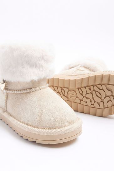 River island faux fur lined boots sales