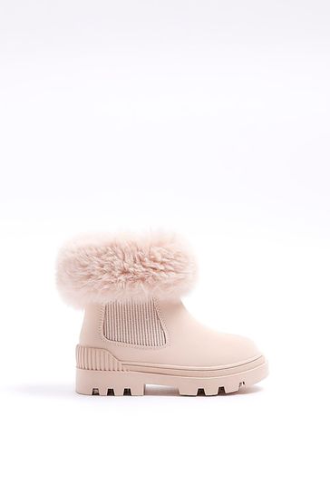 River island sale pink boots