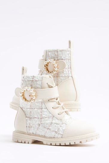 River island online buckle boots