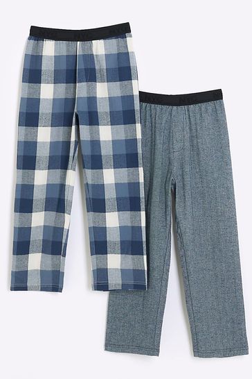 River island checkered best sale trousers