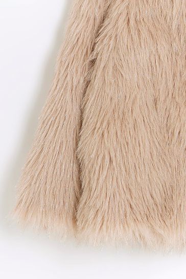 Childrens fur deals coats river island
