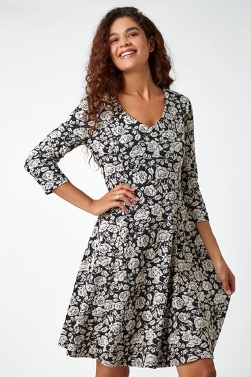 Roman jacquard new arrivals dress