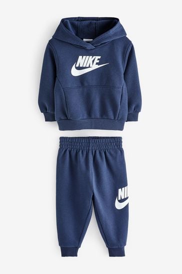 Nike Navy Infant Club Fleece Tracksuit Set