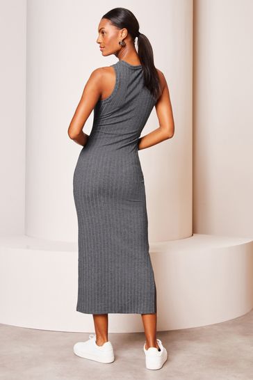 Ribbed summer dress discount