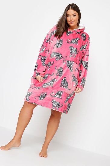 Pink oversized sales snuggle hoodie