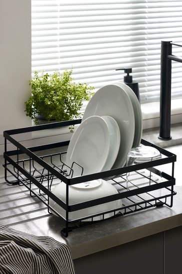 Black Bronx Dish Drainer