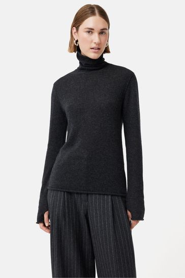 Jigsaw top cloud cashmere