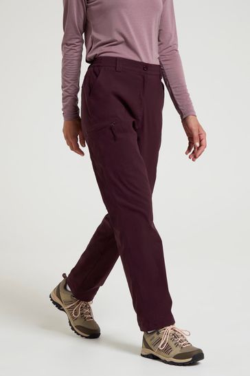 Mountain Warehouse Brown Winter Hiker Stretch Womens Trousers