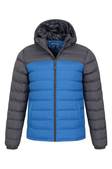 Buy Mountain Warehouse Light Blue Seasons II Mens Water Resistant Padded Jacket from Next Bahrain