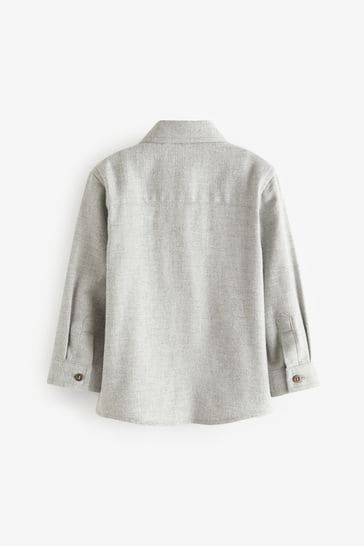 Grey Soft Flannel Shirt (3mths-7yrs)