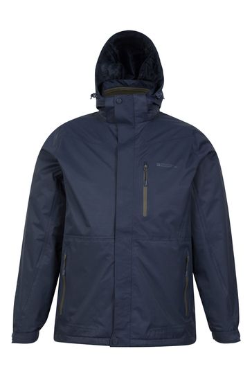 Mens 3 in 1 parka top