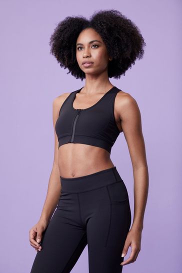 Buy Active People Womens Power Up Black Bra from Next USA