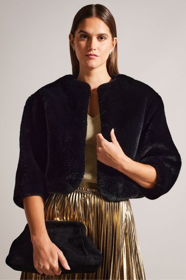 Ted baker best sale fur jacket
