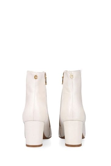 Carvela white 2024 ankle boots