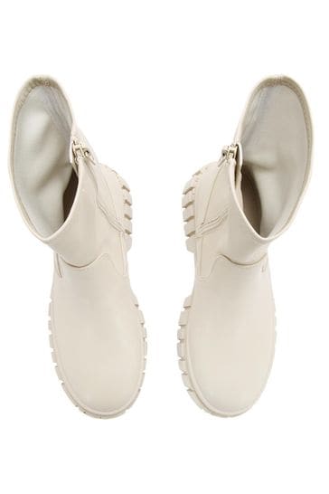 Kurt geiger discount white boots