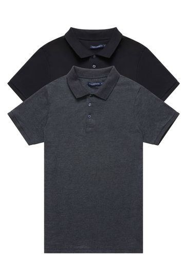 French Connection Melange J Polo Shirts 2 Pack
