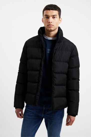French connection mens hotsell row parka black