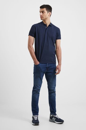 Smart casual polo shirt and jeans clearance