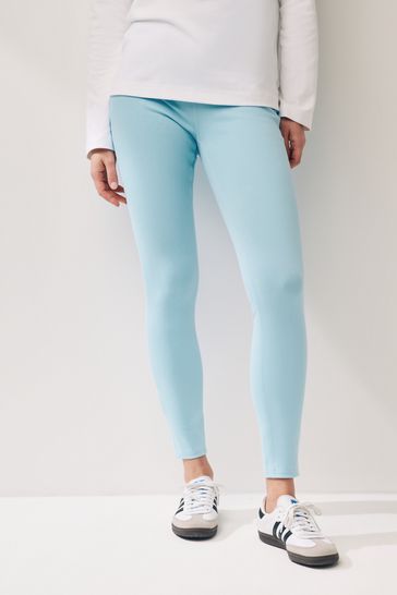 Jersey denim leggings cheap