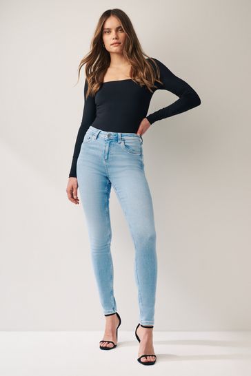 Bleach Blue Supersoft Skinny Jeans