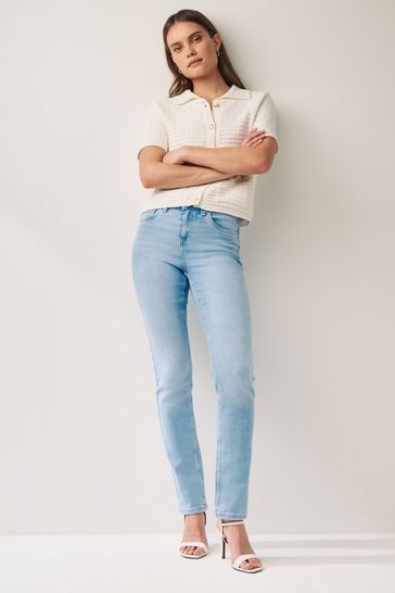 Bleach Blue Slim Supersoft Jeans