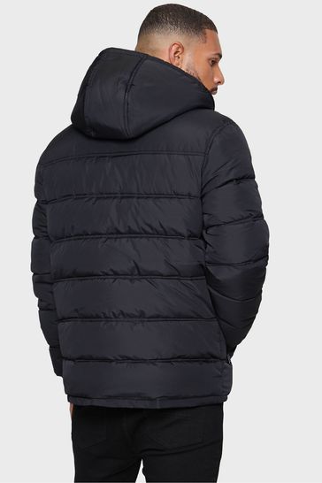 Threadbare hooded shop puffer jacket