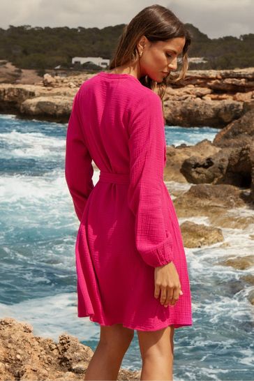 Grandad outlet shirt dress