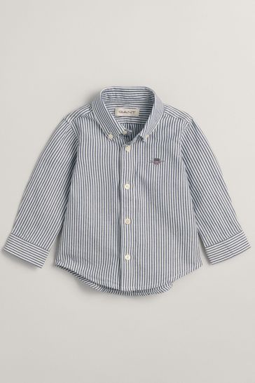 GANT Baby Blue Striped Oxford Shirt