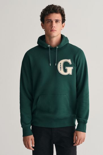 GANT Green Graphic Hoodie