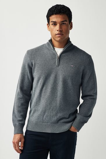 GANT Casual Cotton Half Zip Jumper