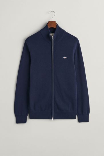 Gant sales zip cardigan