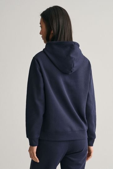 Buy GANT Logo Hoodie from the Laura Ashley online shop