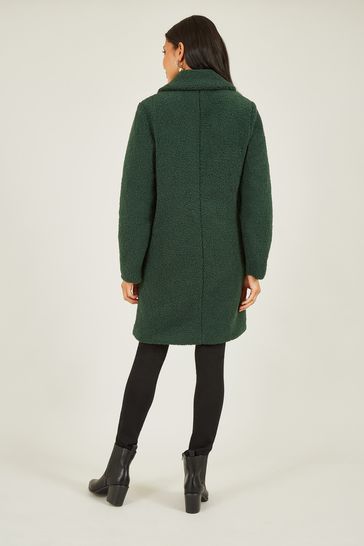 Dark green outlet teddy bear coat