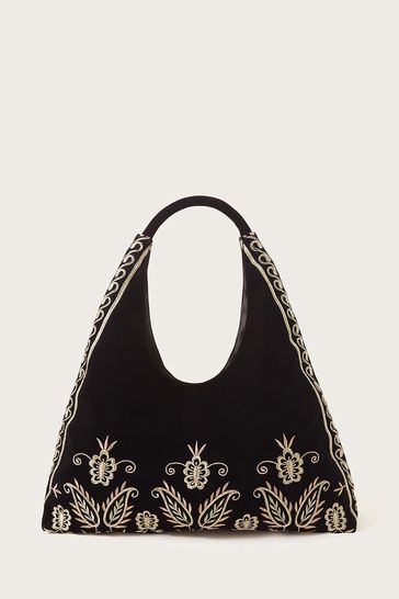 Velvet embroidered 2025 bag