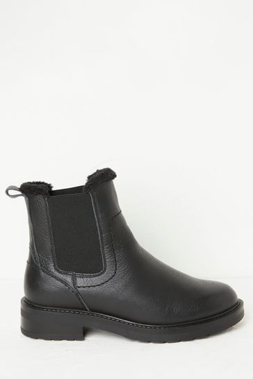 Fatface grey maya slipper boots outlet