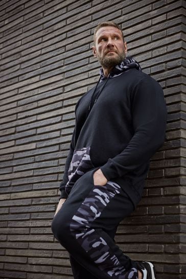 BadRhino Big & Tall Black Joggers