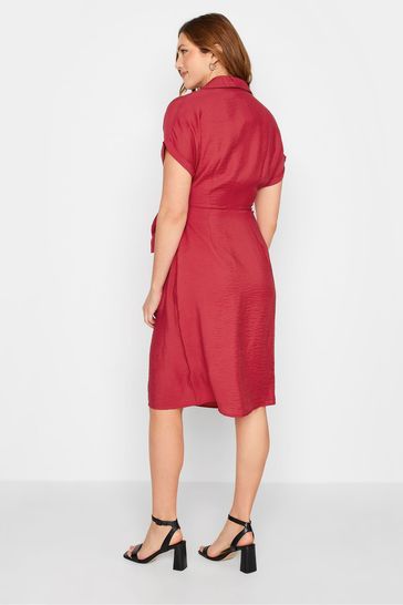 Next red wrap dress on sale