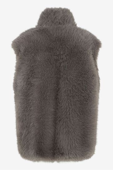 Mint velvet faux fur gilet store
