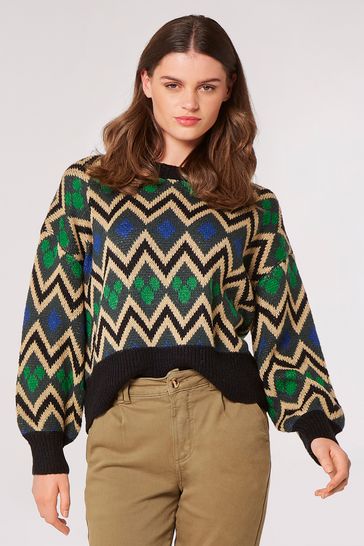 Chevron jumper cheap