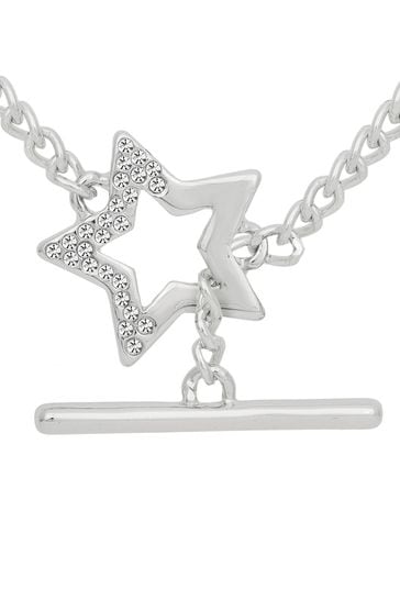 Buy Caramel Jewellery London Silver Tone Super Star Pav Layered