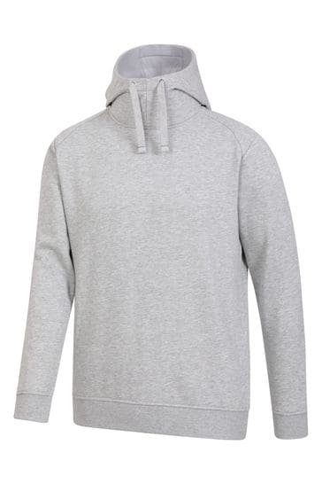Buy Mountain Warehouse Grey Alder Mens High Neck Hoodie from Next