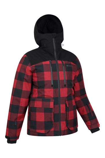 Flannel ski deals jacket