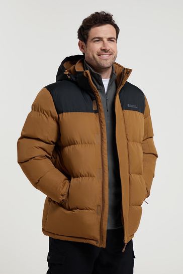 Mountain Warehouse Natural Mens Snow Padded Jacket