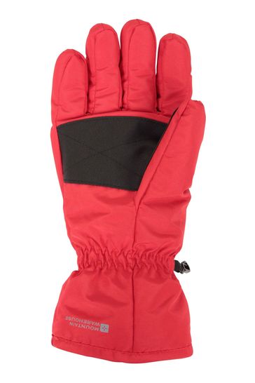 Mens red ski gloves hotsell
