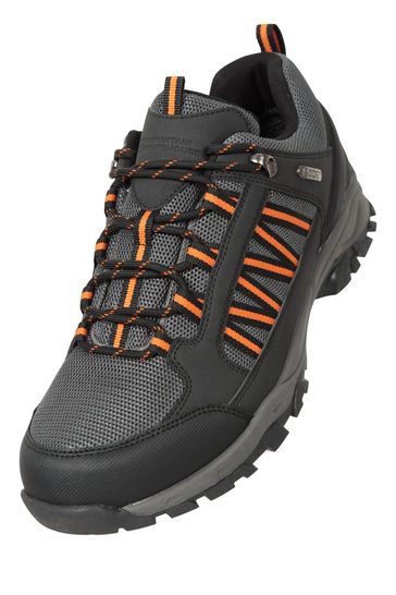 Mens black waterproof walking shoes online