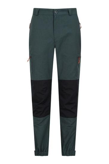 Buy Mountain Warehouse Green Footprint Mens Walking Trousers from