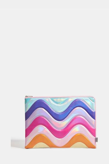 Skinnydip Rainbow Wave Laptop Case 16 Laptop Case